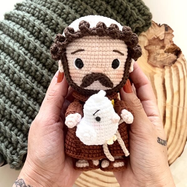 São Chiquinho e animais – Receita de Amigurumi em PDF - Imagem 2
