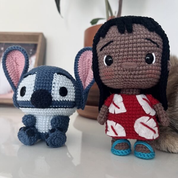 Lilo e Stich - Receita de amigurumi em PDF - Imagem 3