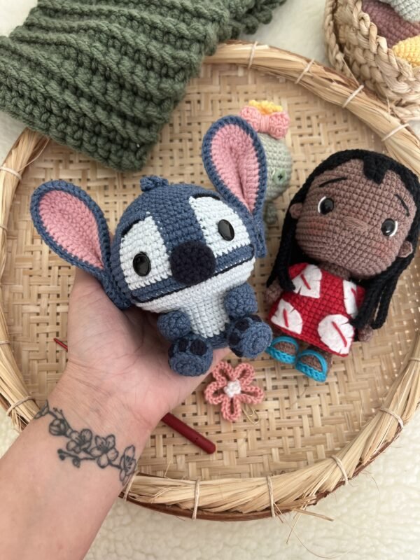 Lilo e Stich - Receita de amigurumi em PDF - Imagem 2