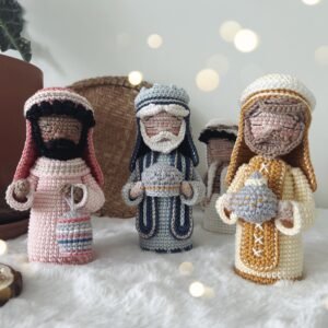 Reis Magos – Receita de amigurumi em PDF