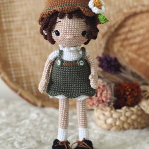 Boneca Alana - Receita de Amigurumi em PDF