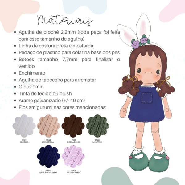 Dulce - Receita de amigurumi em PDF - Imagem 4