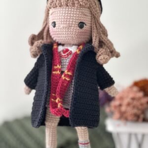 Hermione – Receita de amigurumi em PDF