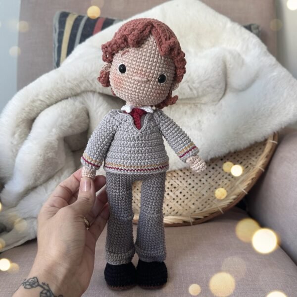 Harry Potter e Ron Weasley - Receita de amigurumi em PDF - Imagem 3