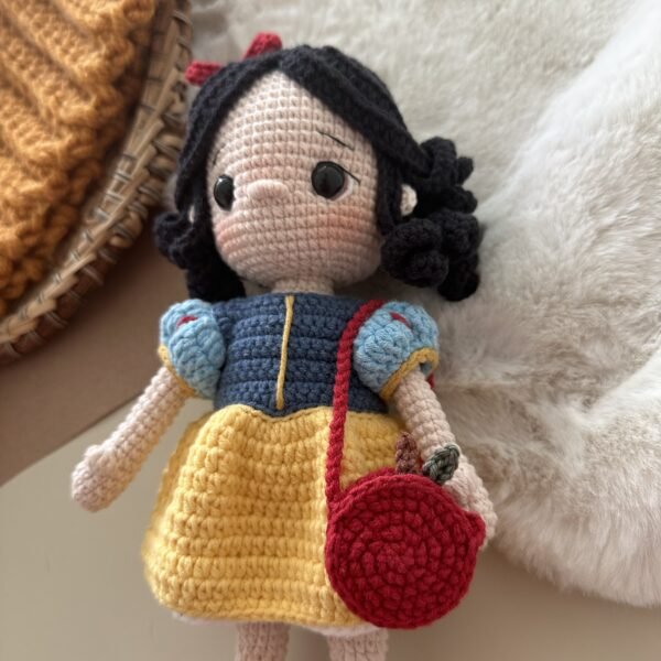 Branca de Neve - Receita de amigurumi em PDF - Imagem 4