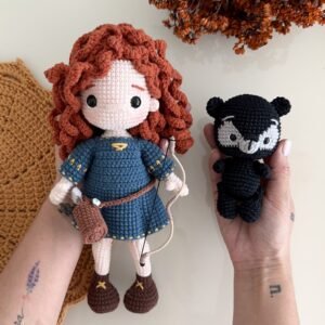 Merida – Receita de amigurumi em PDF
