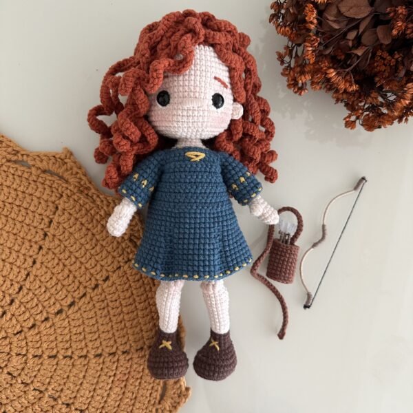Merida – Receita de amigurumi em PDF - Imagem 4