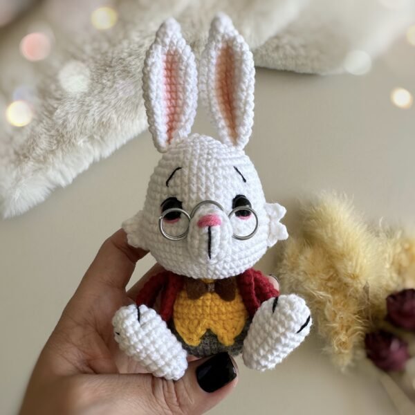 Alice, Cheshire e Coelho – Receita de Amigurumi em PDF - Imagem 3