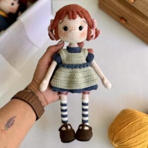 Emília - Receita de Amigurumi em PDF