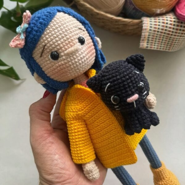Coraline Jones – Receita de Amigurumi em PDF - Imagem 3